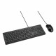 Клавиатура с мишка Kensington KM100 Черен испански QWERTY Клавиатура с мишка Kensington KM100 Черен испански QWERTY