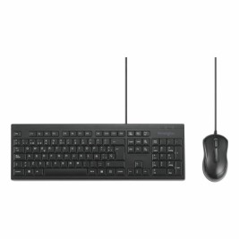 Клавиатура с мишка Kensington KM100 Черен испански QWERTY