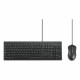 Клавиатура с мишка Kensington KM100 Черен испански QWERTY Клавиатура с мишка Kensington KM100 Черен испански QWERTY