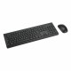 Клавиатура с мишка Kensington K75560ES Черен испански QWERTY