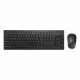 Клавиатура с мишка Kensington K75560ES Черен испански QWERTY