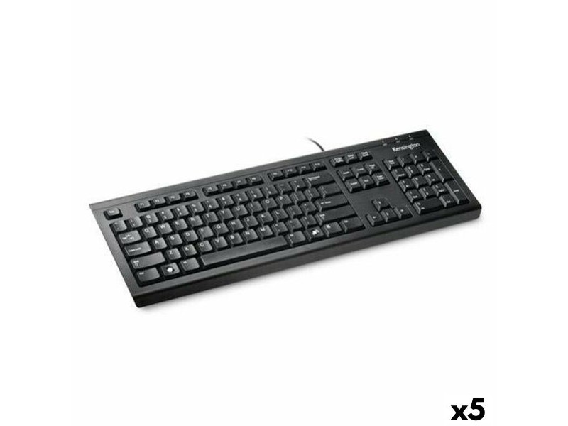 Клавиатура Kensington 1500109BE Черен QWERTY