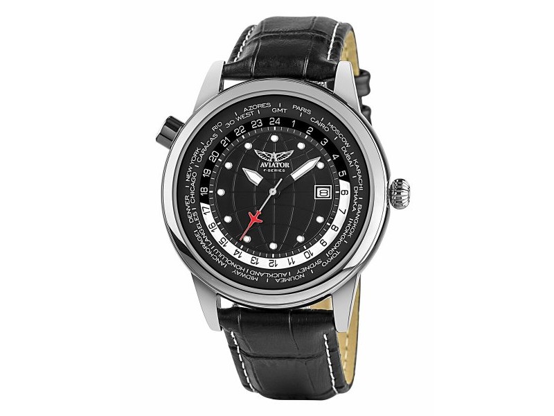 Мъжки часовник Aviator AVW6975G354 (Ø 45 mm)