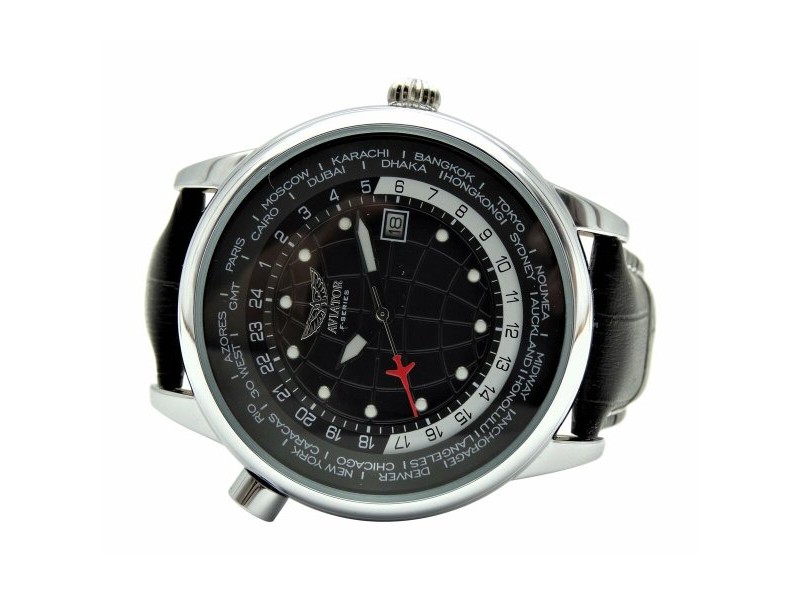 Мъжки часовник Aviator AVW6975G354 (Ø 45 mm)