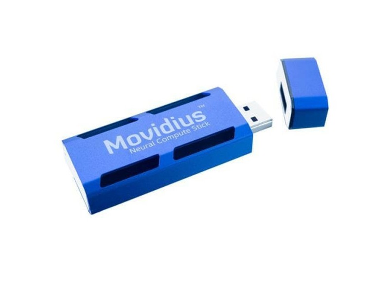 USB стик Intel NCSM2450.DK1 Син 4 GB