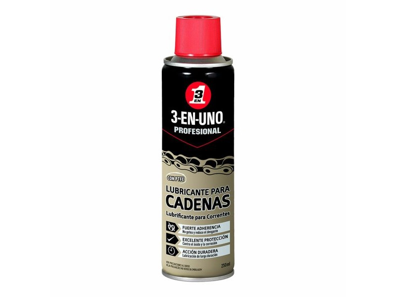Смазка за Вериги 3-En-Uno 34470 250 ml Смазка за Вериги 3-En-Uno 34470 250 ml
