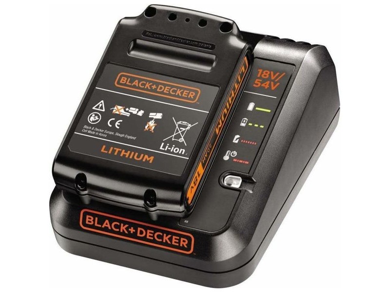 Charger and rechargeable battery set Black & Decker BDC2A20 2 Ah Litio Ion 18 V Charger and rechargeable battery set Black & Decker BDC2A20 2 Ah Litio Ion 18 V