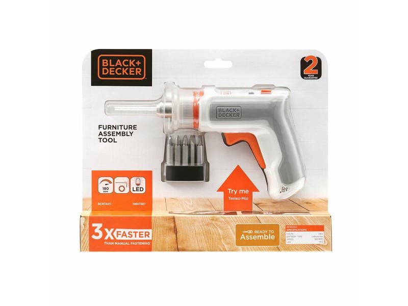 Електрическа отвертка Black & Decker BCRTA01 3,6 V