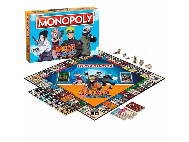 Monopoly Hasbro Naruto Shippuden (ES)