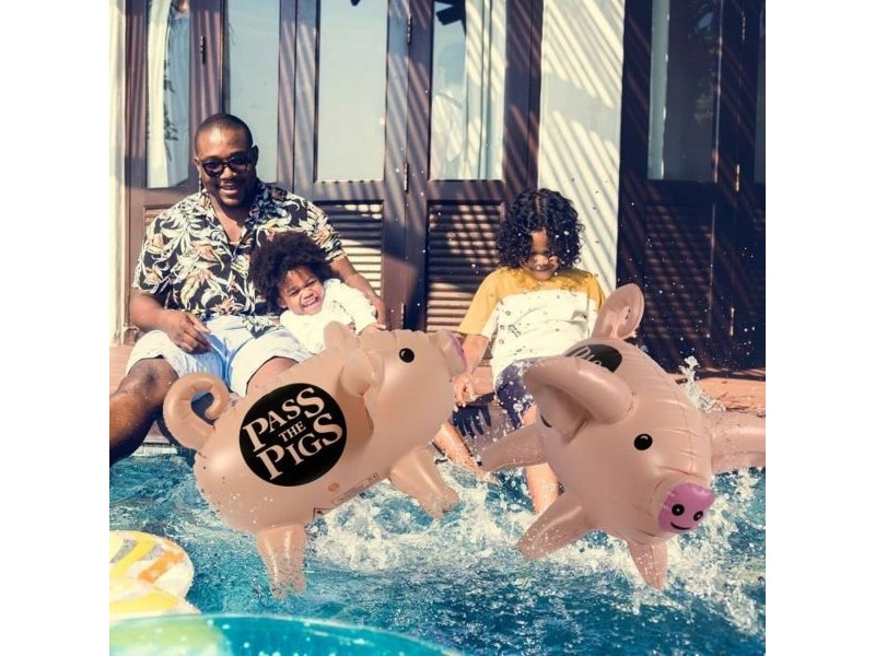 Надуваем Winning Moves Jeu de Cochons Geants (FR)