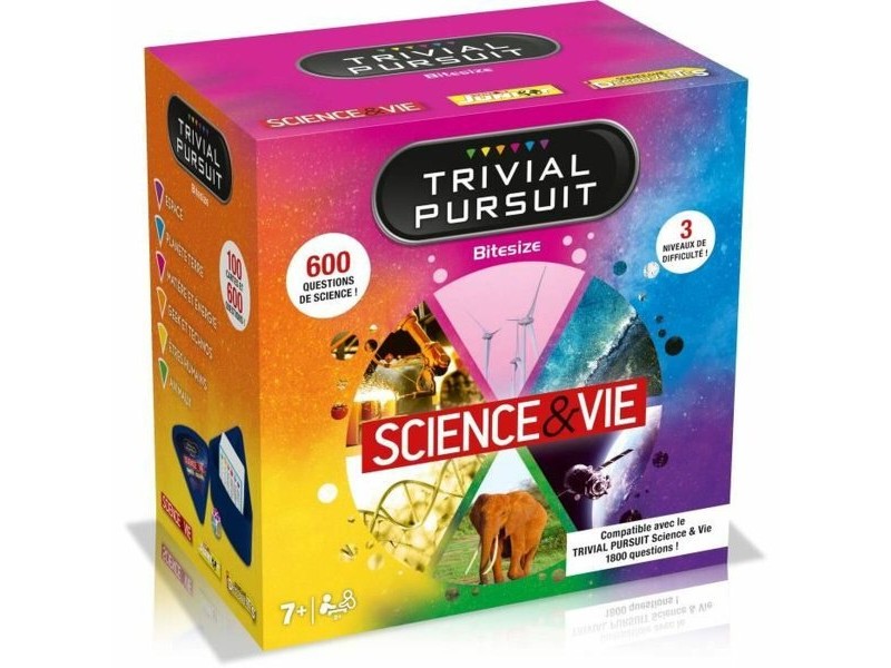 Настолна игра Winning Moves Trivial Pursuit voyage Science & Vie