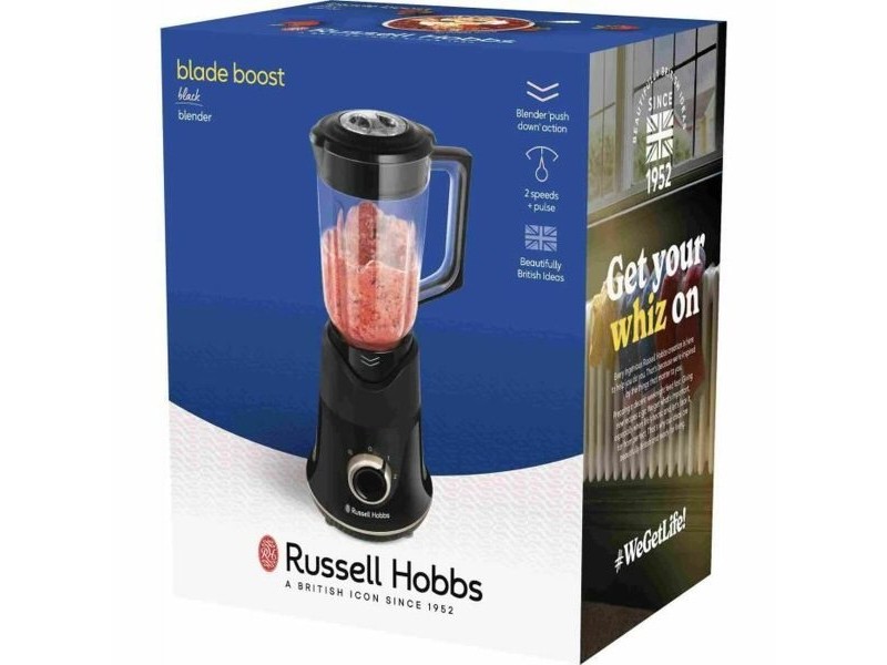 Блендер с чаша Russell Hobbs Blade Boost 26710-56 Черен 1,5 L