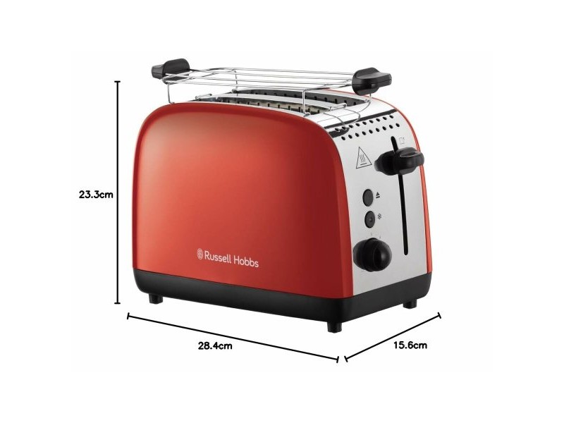 Тостер Russell Hobbs 26554-56 Червен