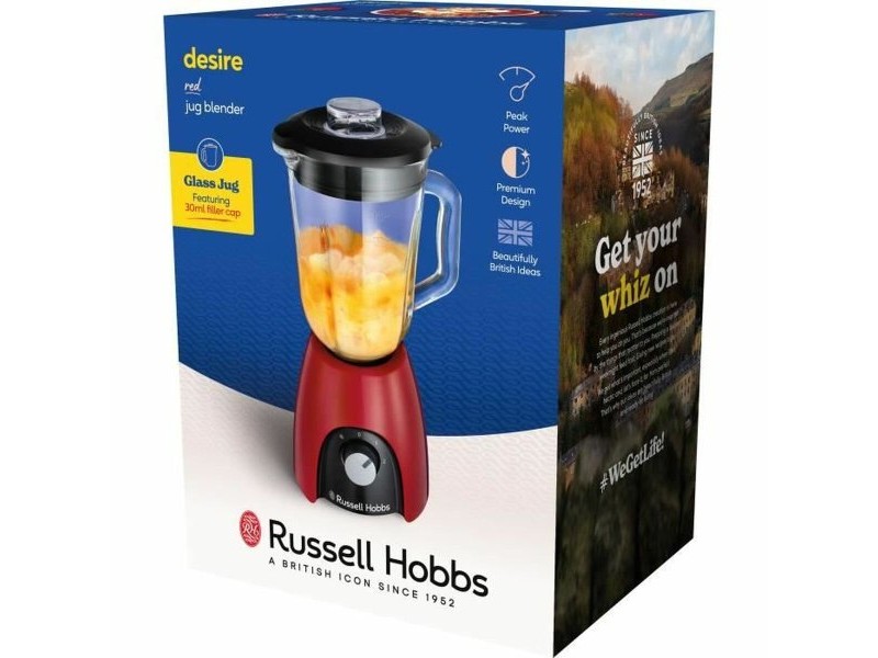 Блендер с чаша Russell Hobbs Desire Red 650 W Червен