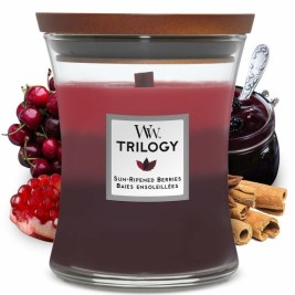 Ароматизирана Свещ Woodwick Black Cherry 275 g