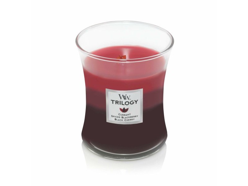 Ароматизирана Свещ Woodwick Black Cherry 275 g