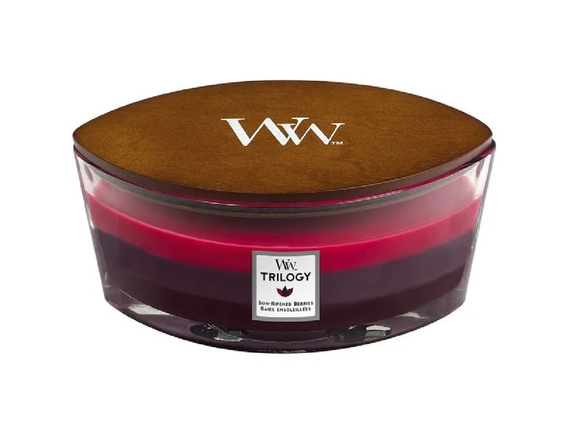 Ароматизирана Свещ Woodwick Trilogy Ellipse Candles