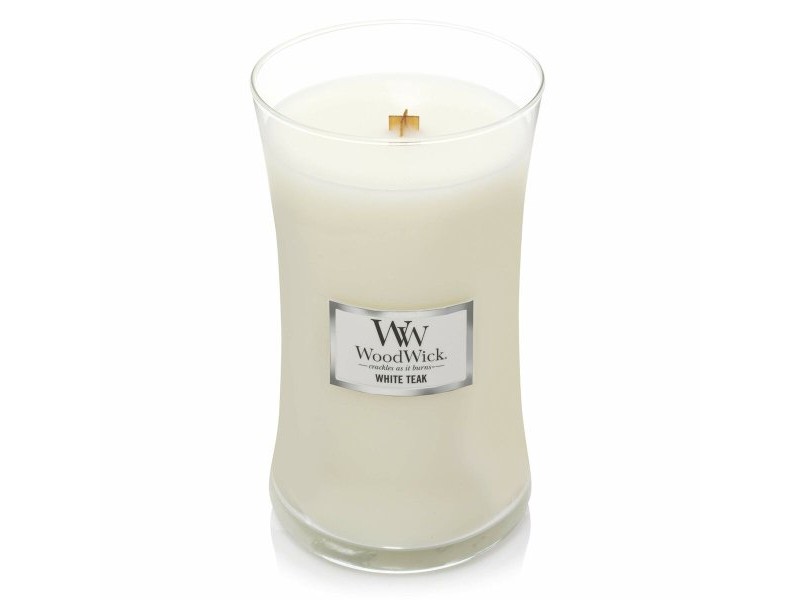 Ароматизирана Свещ Woodwick Core Large White Teak 609 g
