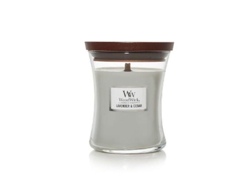 Ароматизирана Свещ Woodwick Lavender & Cedar Ароматизирана Свещ Woodwick Lavender & Cedar
