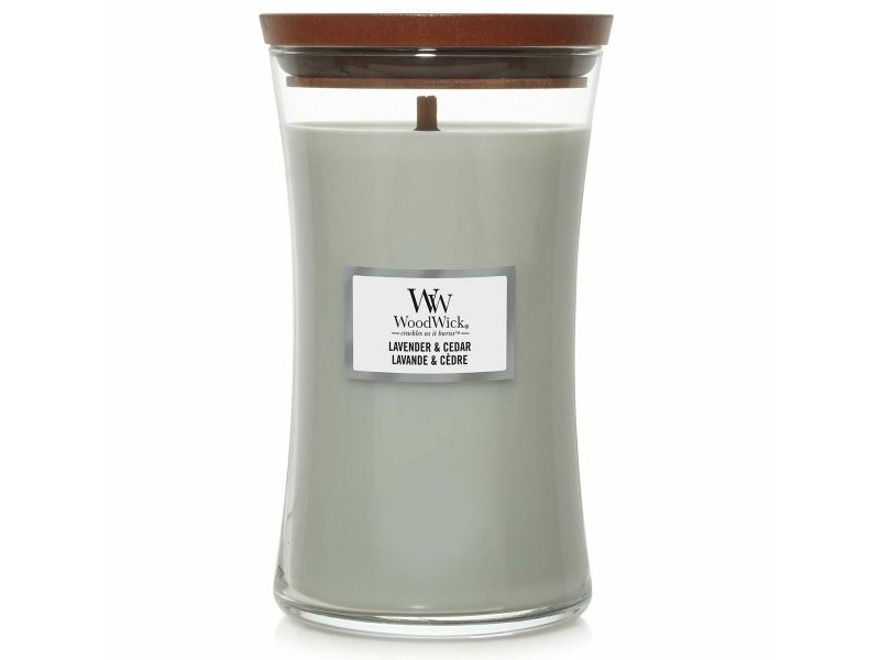 Ароматизирана Свещ Woodwick Core Large Lavender & Cedar 609 g