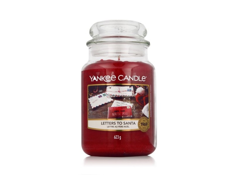 Ароматизирана Свещ Yankee Candle Classic Large Jar Candles Letters To Santa 623 g Ароматизирана Свещ Yankee Candle Classic Large Jar Candles Letters To Santa 623 g