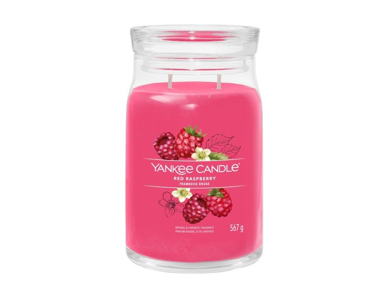 Ароматизирана Свещ Yankee Candle Red Raspberry 567 g
