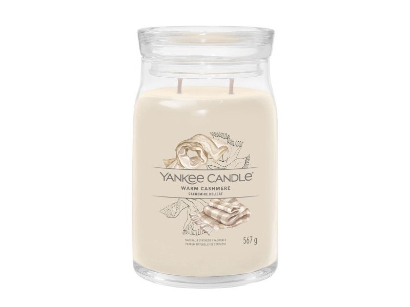 Ароматизирана Свещ Yankee Candle Warm Cashmere 567 g