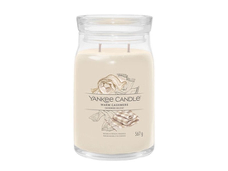 Ароматизирана Свещ Yankee Candle Warm Cashmere 567 g