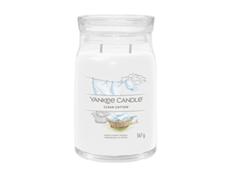 Ароматизирана Свещ Yankee Candle Clean Cotton 567 g