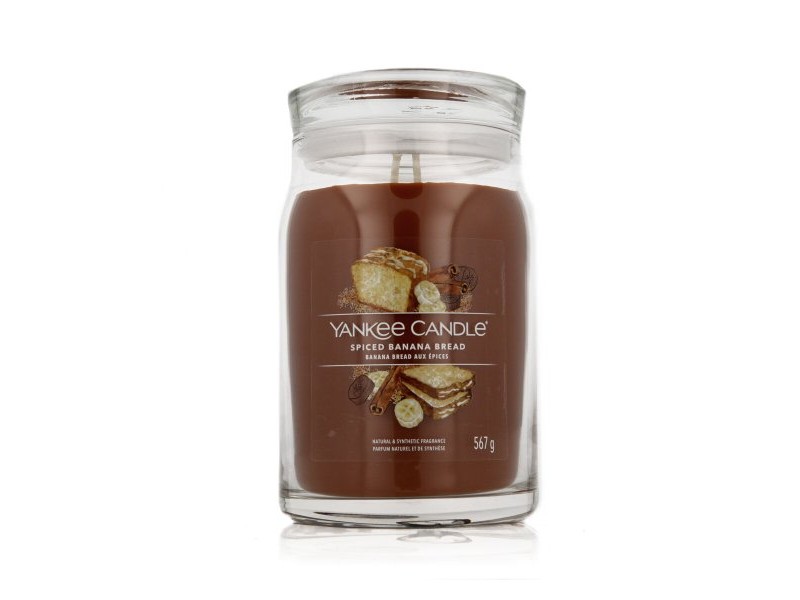 Ароматизирана Свещ Yankee Candle Signature Large Jar Spiced Banana Bread 567 g