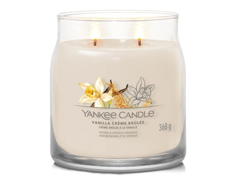 Ароматизирана Свещ Yankee Candle Vanilla Creme Brulée 368 g