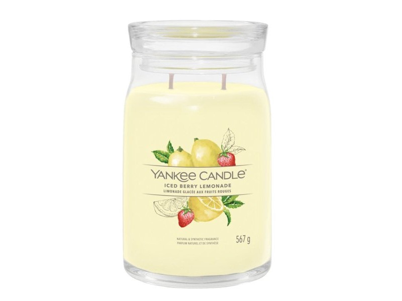 Ароматизирана Свещ Yankee Candle Iced Berry Lemonade 567 g