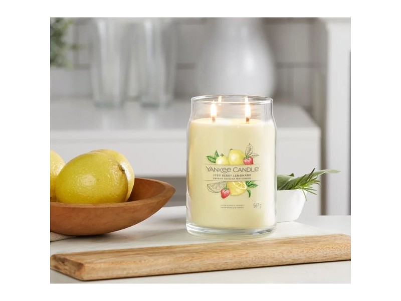 Ароматизирана Свещ Yankee Candle Iced Berry Lemonade 567 g