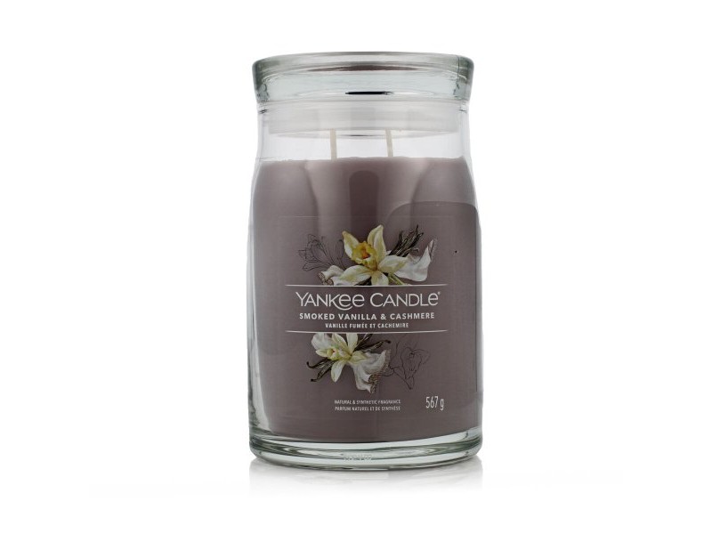 Ароматизирана Свещ Yankee Candle Smoked Vanilla & Cashmere 567 g