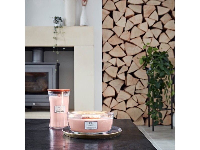 Ароматизирана Свещ Woodwick Pressed Blooms & Patchouli 610 g