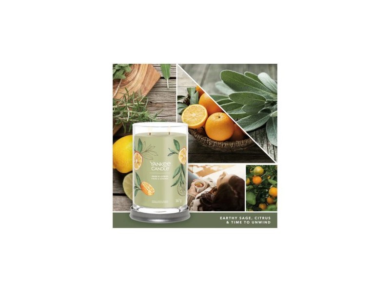 Ароматизирана Свещ Yankee Candle Sage & Citrus 567 g