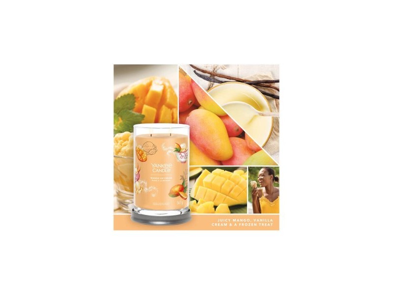 Ароматизирана Свещ Yankee Candle Mango Ice Cream 567 g