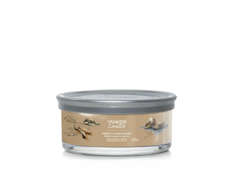 Ароматизирана Свещ Yankee Candle Amber & Sandalwood 340 g