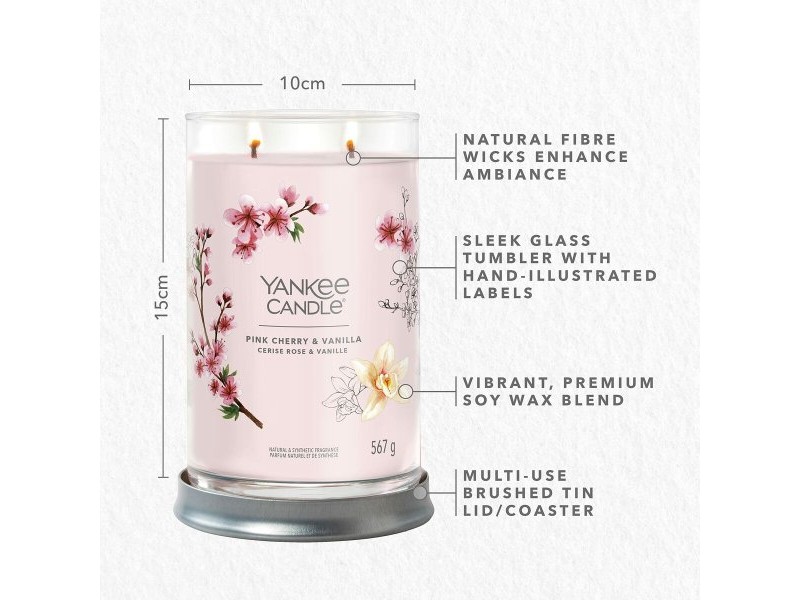 Ароматизирана Свещ Yankee Candle Signature Large Tumbler 567 g