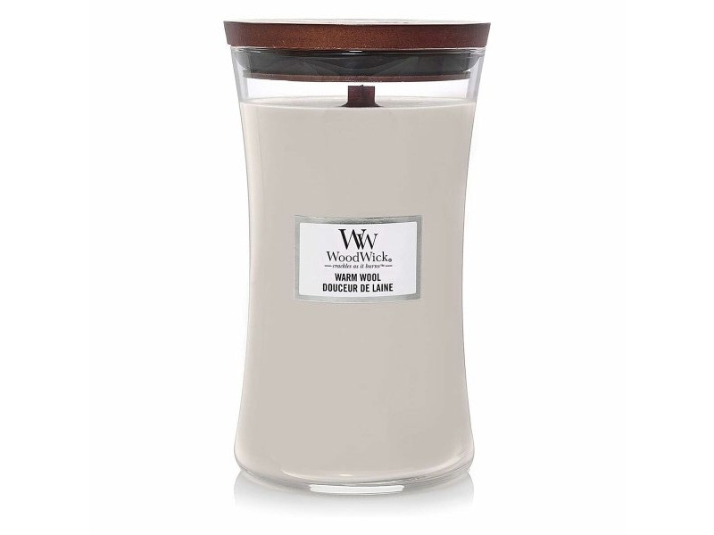 Ароматизирана Свещ Woodwick Warm Wool 610 g