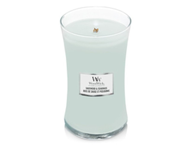 Ароматизирана Свещ Woodwick Sagewood & Seagrass 610 g