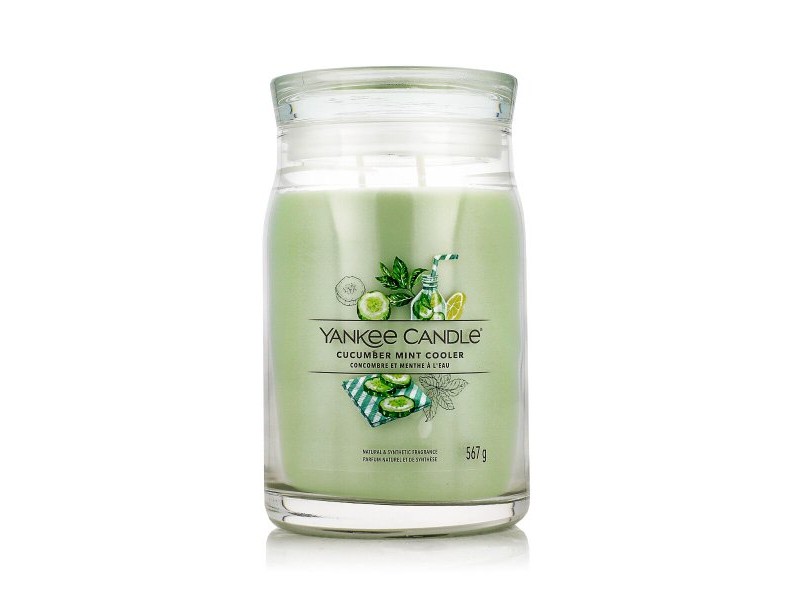 Ароматизирана Свещ Yankee Candle Cucumber Mint Cooler 567 g