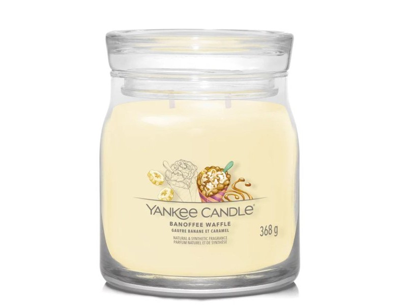 Ароматизирана Свещ Yankee Candle Banoffee Waffle 368 g