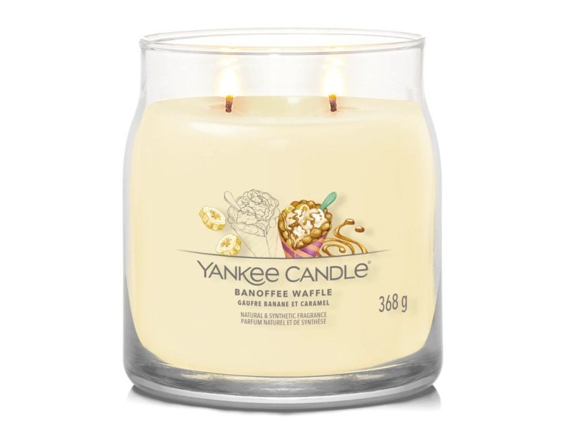 Ароматизирана Свещ Yankee Candle Banoffee Waffle 368 g