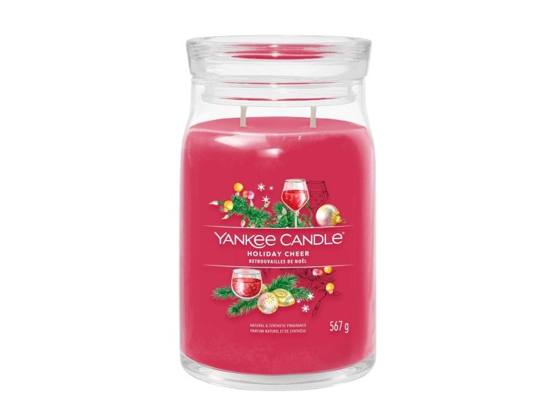 Ароматизирана Свещ Yankee Candle Holiday Cheer 567 g