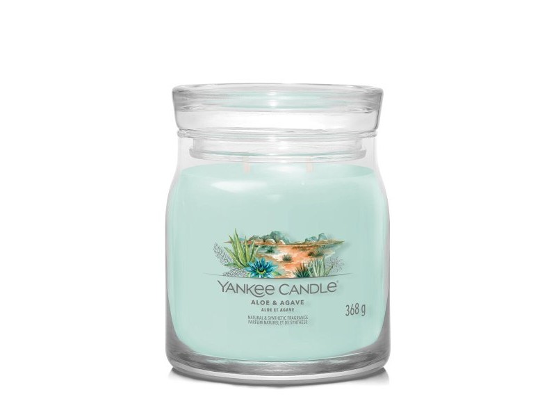 Ароматизирана Свещ Yankee Candle Aloe & Agave 368 g