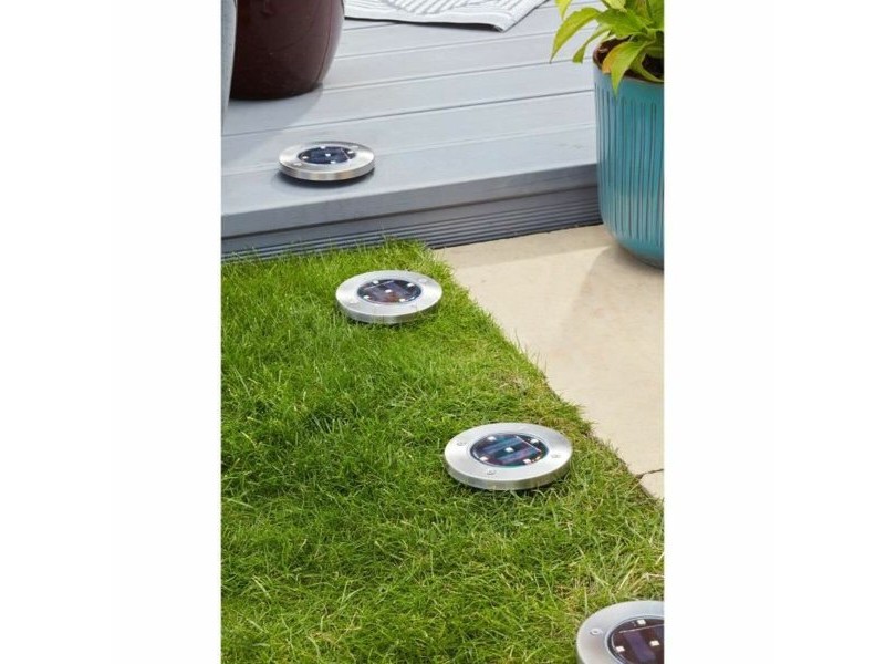 Слънчев Фокус Smart Garden Почва Черен Алуминий (4 броя)
