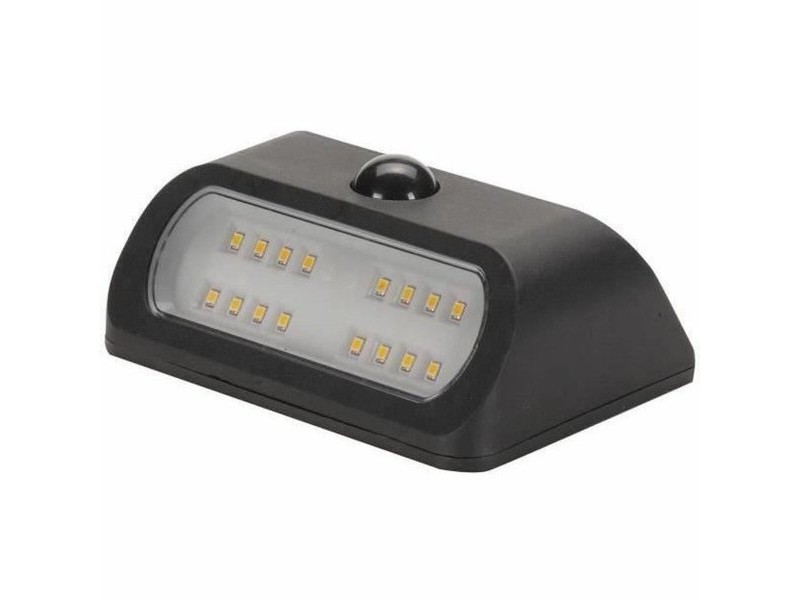 Аплик за стена Smart Garden Sentinel Слънчева светлина Черен 50 lm (2 броя)