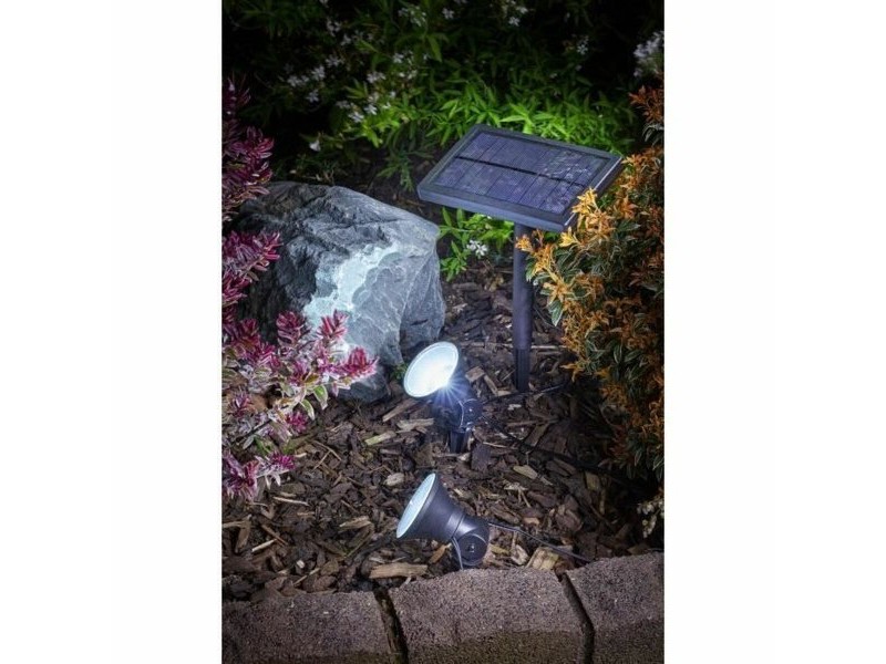 Гирлянда от LED Светлини Garland Multispot 10-PK Слънчев Заострен Кол 5 Lm