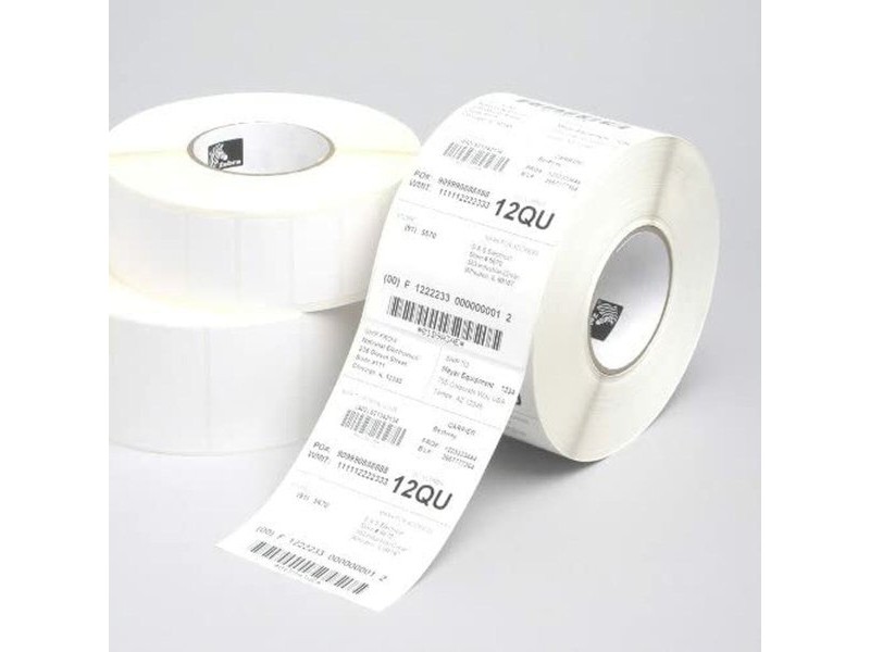 Топ етикети Zebra 880026-203 102 x 203 mm Бял Топ етикети Zebra 880026-203 102 x 203 mm Бял